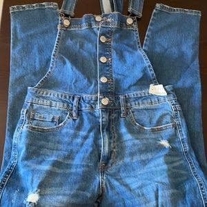 Aeropostale Denim Overall Jumpsuit 🌺 Size 10